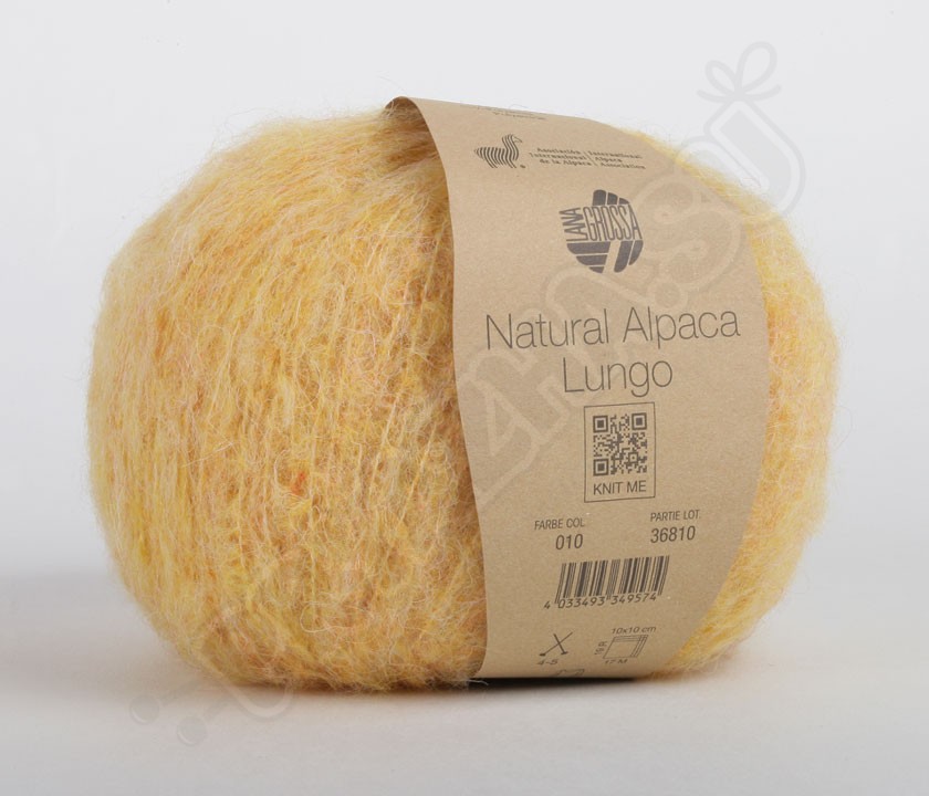 Lana Grossa NATURAL ALPACA Lungo, NATURAL ALPACA Lungo from Lana Grossa, Yarn & Wool