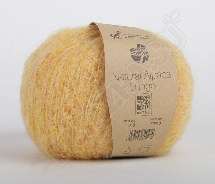 Lana Grossa NATURAL ALPACA Lungo  NATURAL ALPACA Lungo from Lana